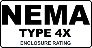 NEMA4X Certified