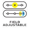 w cct field adjustable certification logo