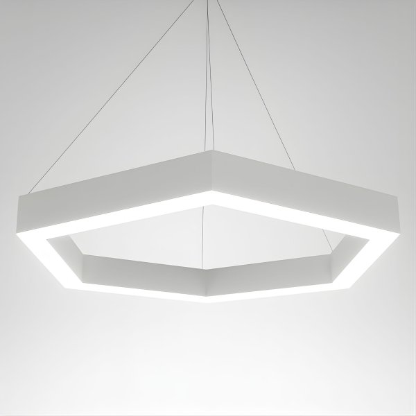 Cube 2-Hex Hexagonal Surface Mount Light