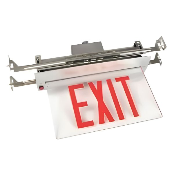 NYRELZXTE New York Approved Recessed LED Exit Sign