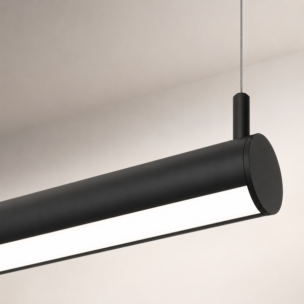 Rondo4-TW Tunable White Round Linear Pendant Light