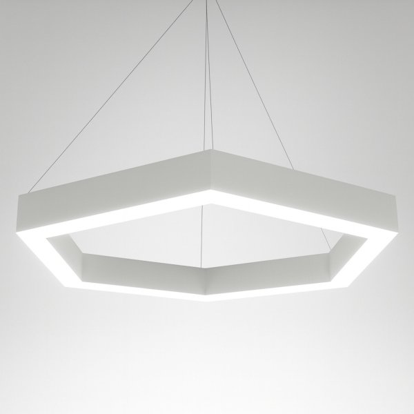 Cube 2-Hex Pendant Light